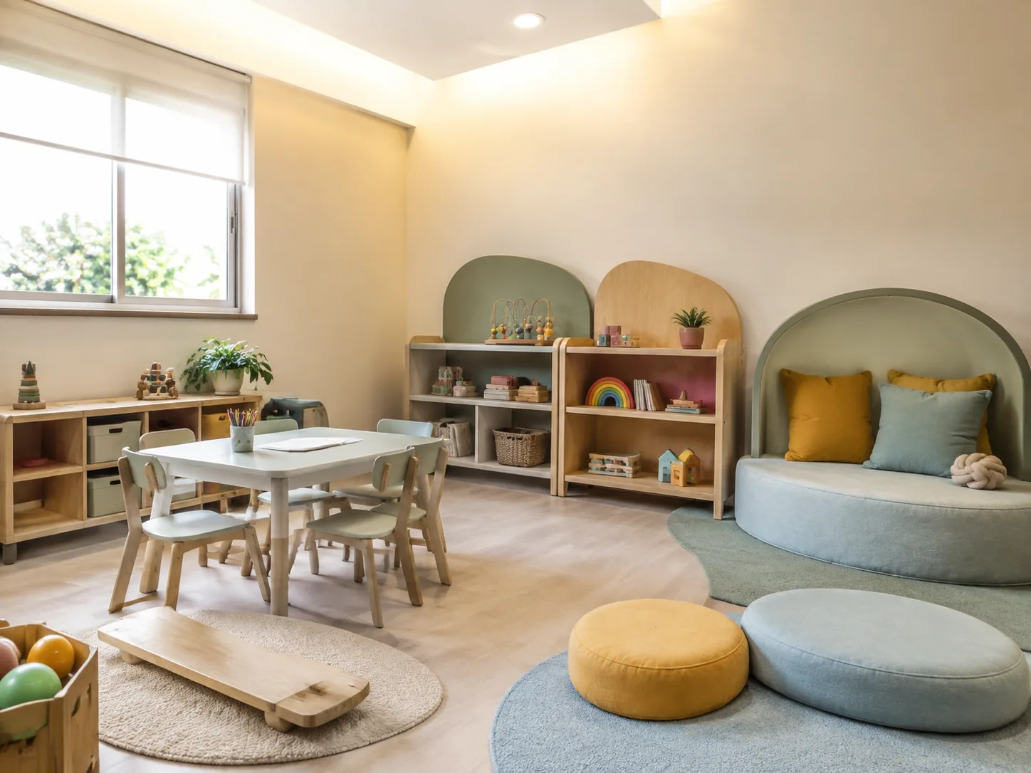 Imagem ilustrativa de uma sala infantil